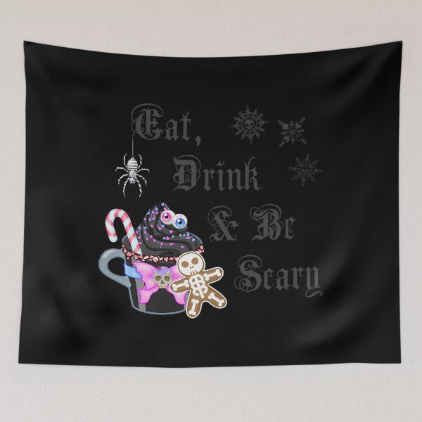 Item preview, Eat Drink Be Scary Hexmas designed and sold by hybmcvdtj77.