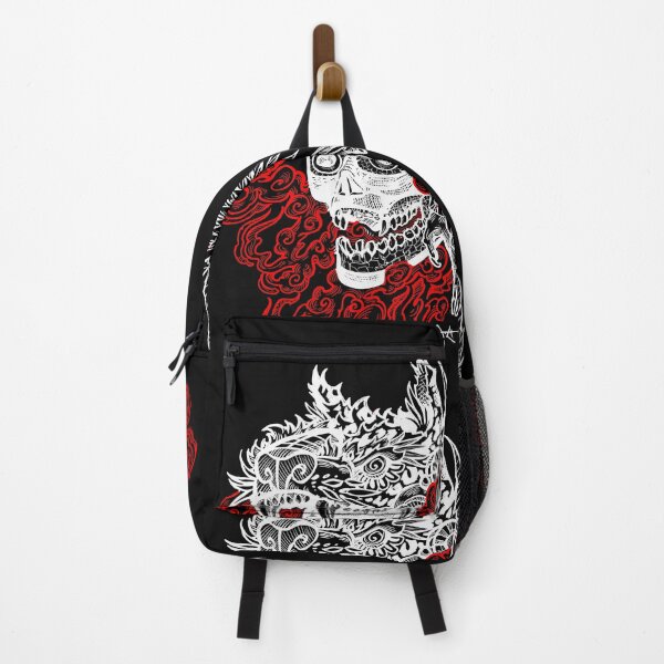 Item preview, Tezcatlipoca red smoke skull white designed and sold by UrielCalavera.