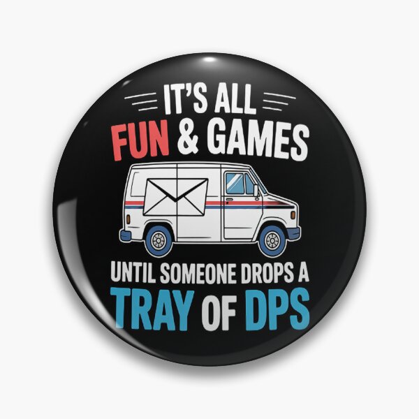 Item preview, Postal Workers I Drops Tray Of DPS Carrier designed and sold by CottonCandyPrin.