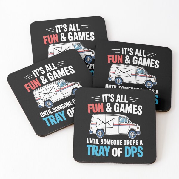 Item preview, Postal Workers I Drops Tray Of DPS Carrier designed and sold by CottonCandyPrin.