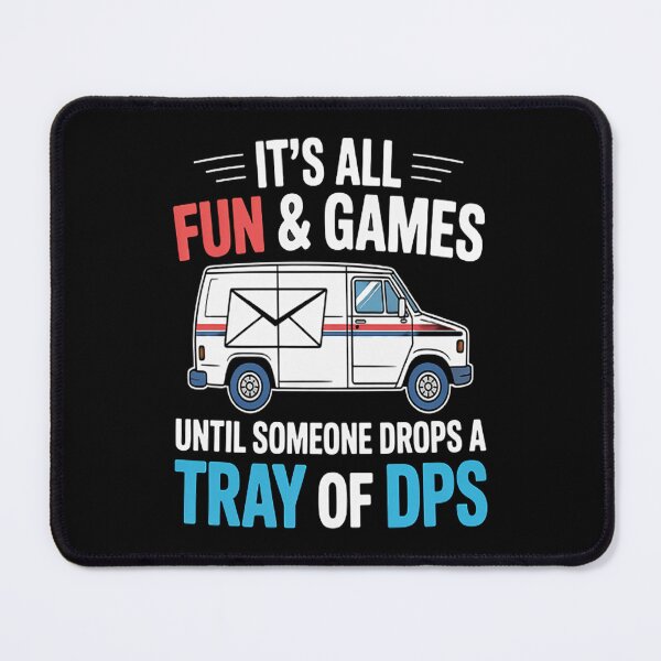 Item preview, Postal Workers I Drops Tray Of DPS Carrier designed and sold by CottonCandyPrin.