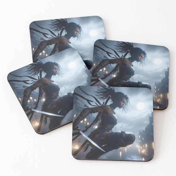 Item preview, Kunoichi Ninja Woman designed and sold by GalleryBrisArt.
