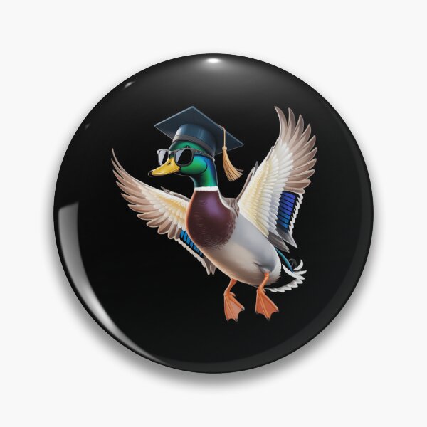 Item preview, Graduation Mallard Duck Hunter Hunting Season Grad Hunting designed and sold by JonathalIngham.