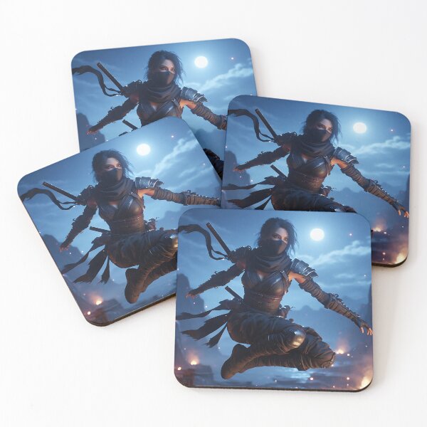 Item preview, Kunoichi Ninja Woman designed and sold by GalleryBrisArt.