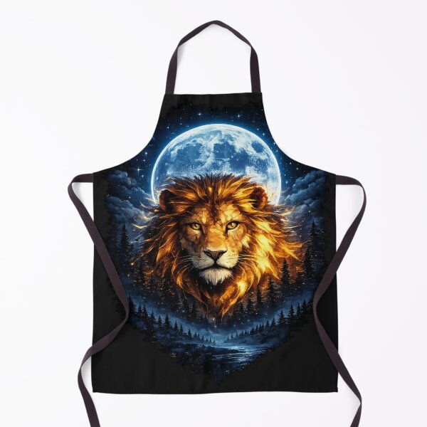 Item preview, Geometric Night Lion designed and sold by It's Heritage Hoss.