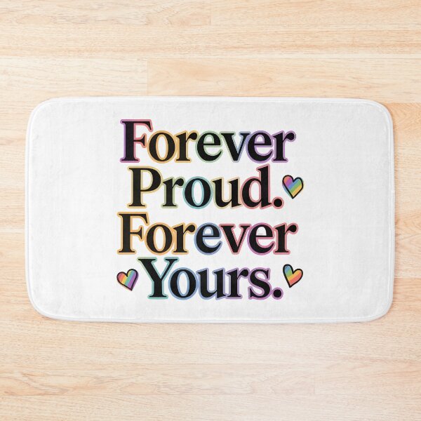Item preview, valentines day Forever Proud. Forever Yours designed and sold by Uglyandcute.