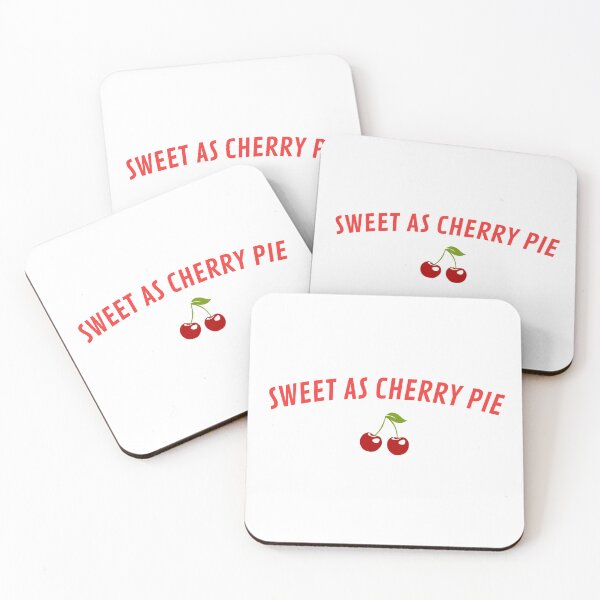Item preview, Sweet as Cherry Pie Text designed and sold by RomaniaStore.