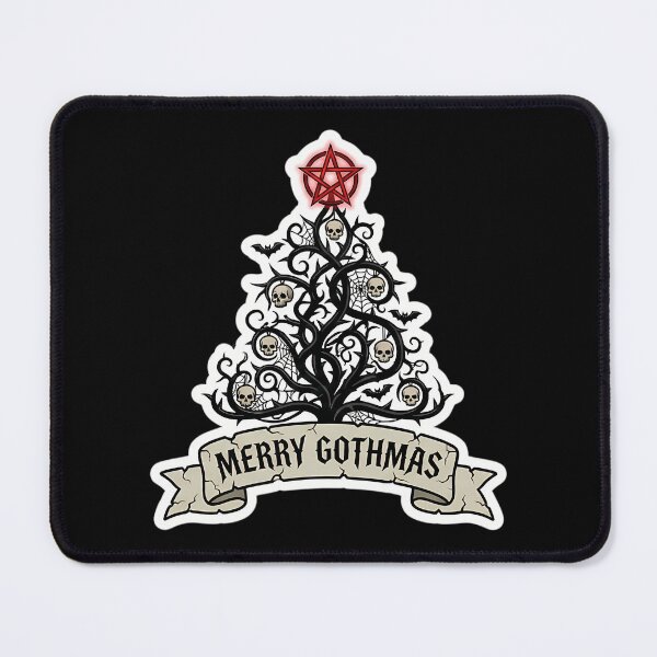 Item preview, Gothmas Creepy Christmas Sticker designed and sold by hybmcvdtj77.