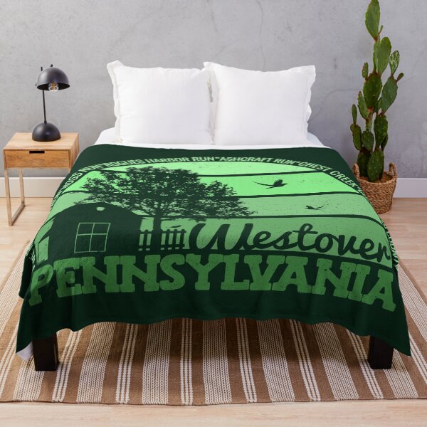 Item preview, Westover Pennsylvania Sunset Retro Vintage Local Pride Logo designed and sold by CRHPOD20.