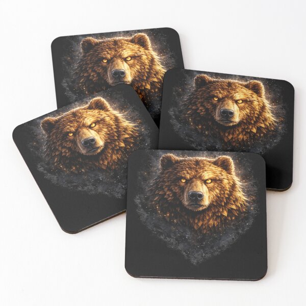 Item preview, Geometric Night Bear designed and sold by It's Heritage Hoss.