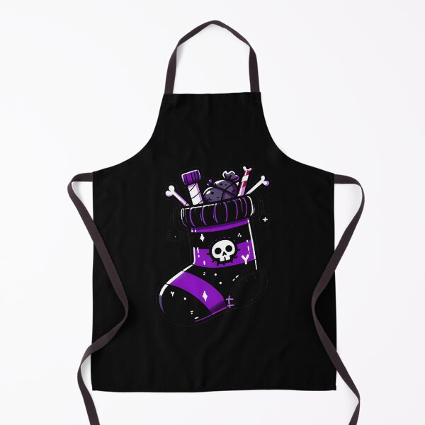 Item preview, Spooky Holiday Stocking Purple Goth designed and sold by hybmcvdtj77.