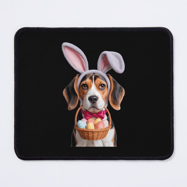 Item preview, Cute Bunny Ears American Foxhound Dog Easter Egg Hunt designed and sold by JonathalIngham.