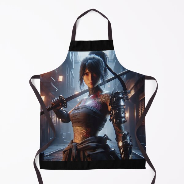 Item preview, Kunoichi Ninja Woman designed and sold by GalleryBrisArt.