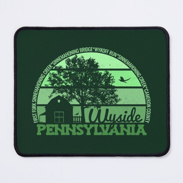 Item preview, Wyside Pennsylvania Sunset Retro Vintage Local Pride Logo designed and sold by CRHPOD20.