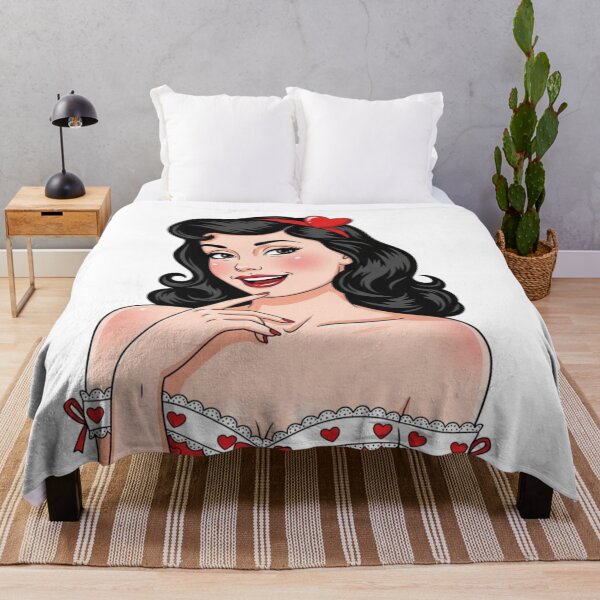 Item preview, Classic Valentine Pin-Up Girl designed and sold by LyssasMindArt.