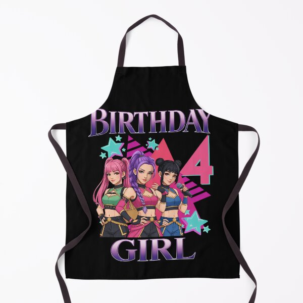 Item preview, Kpop Demon Hunter 4th Birthday Girl – Dark Anime Girl Squad Design designed and sold by VincentMoore96.