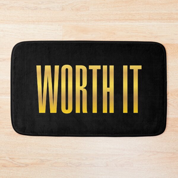 Item preview, Worth it, Gold Condensed  designed and sold by Memes N Lore .