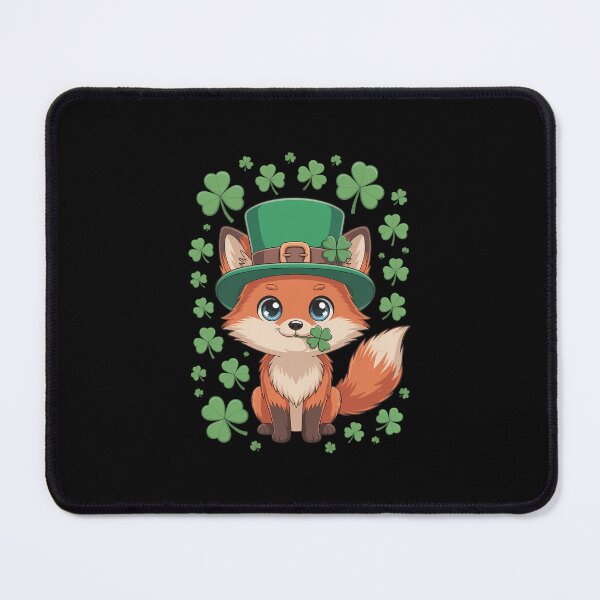 Item preview, Cute Fox Shamrocks Saint Patrick's Day designed and sold by FaithAbbott.