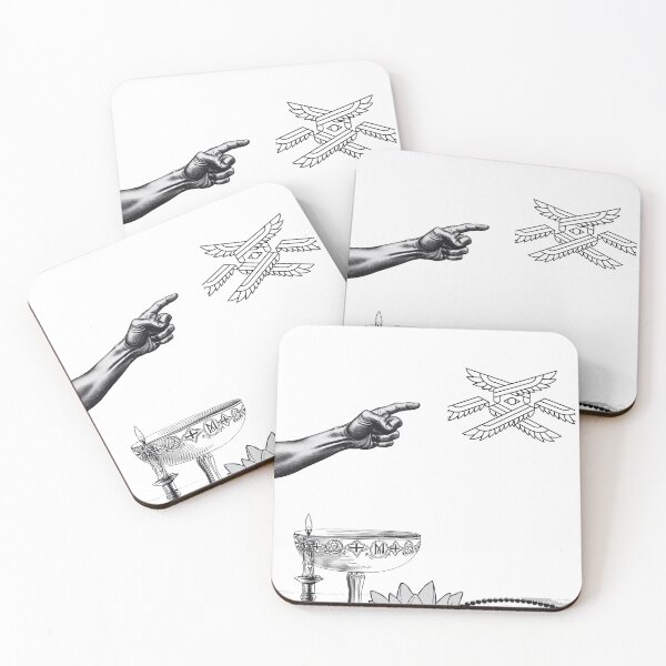 Item preview, Look to the Angel Gnostic Occult Illustration designed and sold by Brooklyn Hearty.