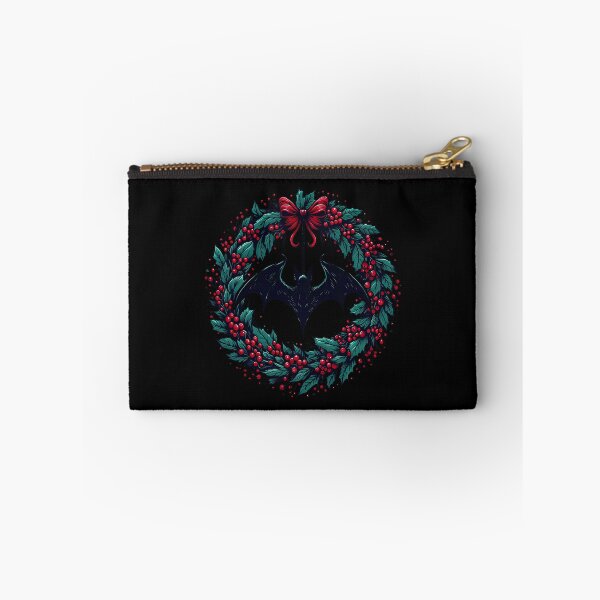 Item preview, Bat Christmas Wreath Gothic Holiday designed and sold by hybmcvdtj77.
