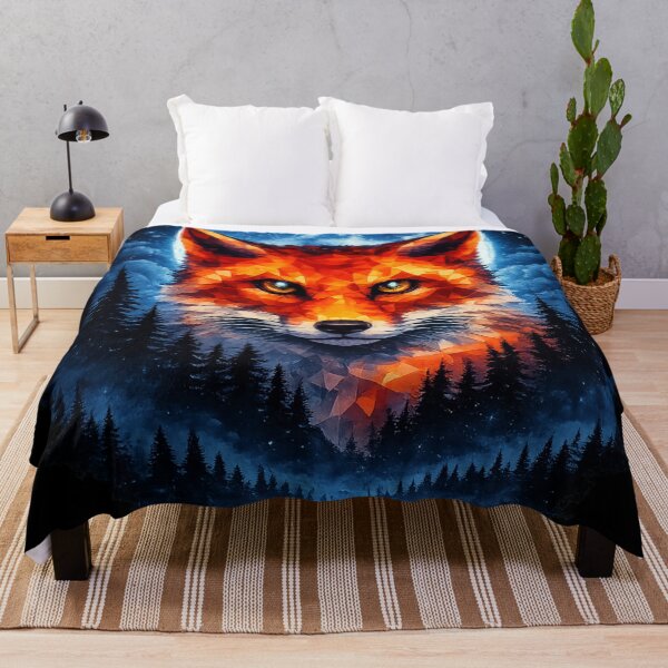 Item preview, Geometric Night Fox designed and sold by It's Heritage Hoss.