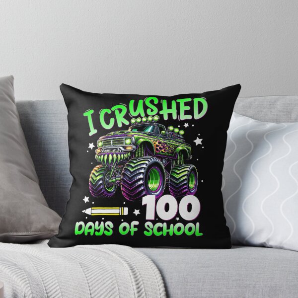 Item preview, I Crushed 100 Days of School Truck 100th Day of School Boys designed and sold by KevinorNorris.
