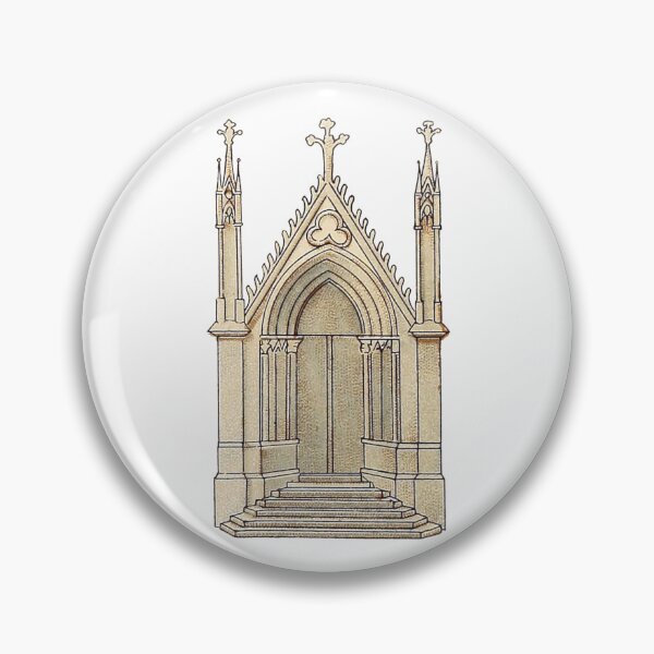 Item preview, Gothic Cathedral, Medieval Cathedral  designed and sold by HawthorneFlame.