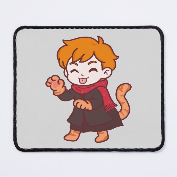 Item preview, Cute Wizard Cat Boy Cartoon Illustration designed and sold by BGMeYou.
