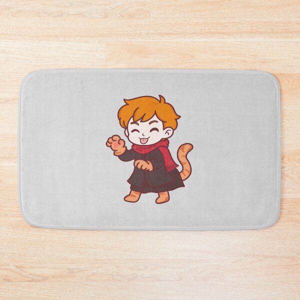 Item preview, Cute Wizard Cat Boy Cartoon Illustration designed and sold by BGMeYou.