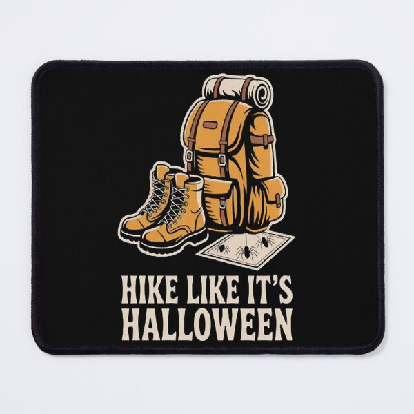 Item preview, Haunted Trails Hike Like Its Halloween Hiking designed and sold by TheRetroStyle.