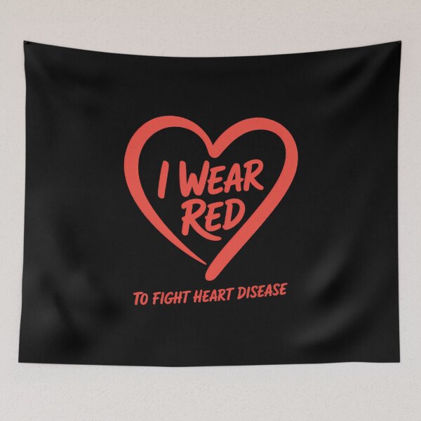 Item preview, I Wear Red To Fight Heart Disease National Wear Red designed and sold by IdunayaStore.