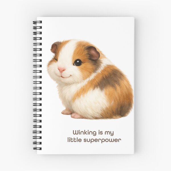 Item preview, Winking Guinea Pig – Sweet Storybook Animal Kids T-Shirt designed and sold by FunscapeHQ.