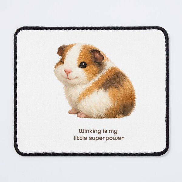 Item preview, Winking Guinea Pig – Sweet Storybook Animal Kids T-Shirt designed and sold by FunscapeHQ.