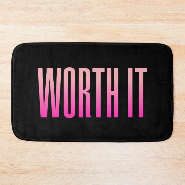 Item preview, Worth it, Pink Condensed  designed and sold by Memes N Lore .