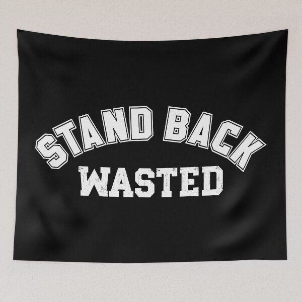 Item preview, Stand Back Wasted Misunderstood Lyrics designed and sold by babbselasdesigns.
