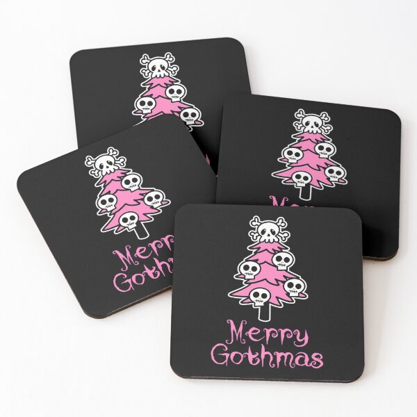 Item preview, Pastel Goth Merry Gothmas Kawaii Skull Christmas designed and sold by hybmcvdtj77.