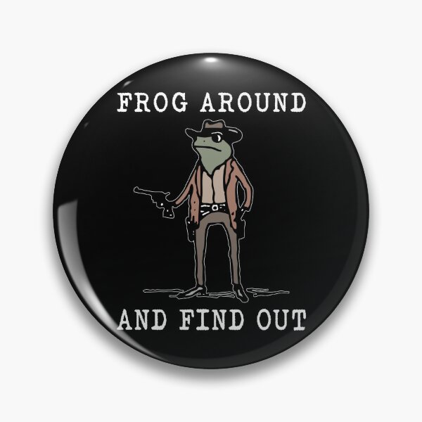 Item preview, Frog Around And Find Out Cowboy Frog Vintage designed and sold by Torionrad.