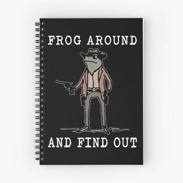 Item preview, Frog Around And Find Out Cowboy Frog Vintage designed and sold by Torionrad.