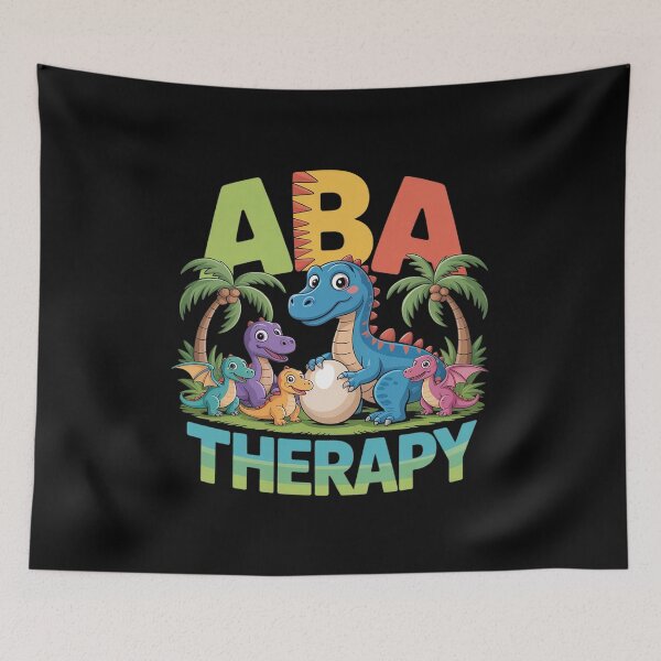 Item preview, Cute Dinosaur ABA Therapy Behavior Analysis Therapist Squad designed and sold by countntenov.