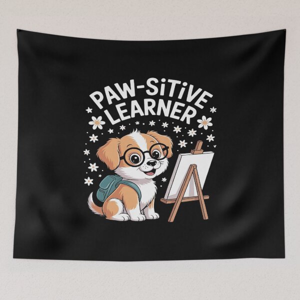 Item preview, Cute Dog With Backpack Back To School Classroom Puppy designed and sold by countntenov.