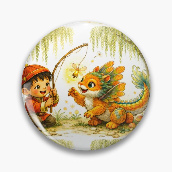 Item preview, Ming and Yinghou Imaginary Friends Series designed and sold by CuddleFish Creations.
