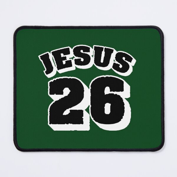 Item preview, Jesus 26 Christian Jersey – Team Jesus Varsity Faith Design designed and sold by Blessed Be Your Name.