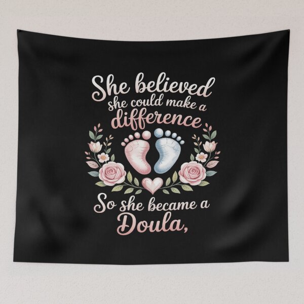 Item preview, Cute Doula Design For Women Girls Labor & Delivery Doula designed and sold by countntenov.