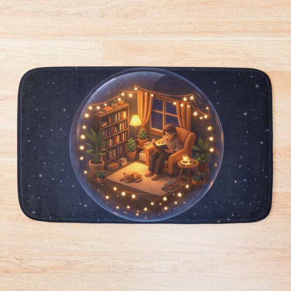 Item preview, Cozy Sphere – Introvert's Sanctuary Isometric Art designed and sold by DigitalDropArts .
