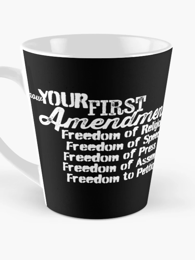 Thumbnail 3 of 4, Coffee Mug, First Amendment Rights designed and sold by BANDOFSCRIBBLE Hollywood.