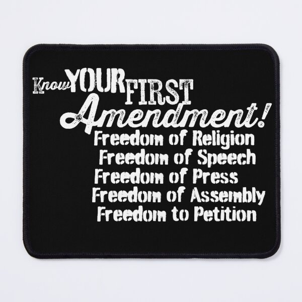 Item preview, First Amendment Rights designed and sold by BANDOFSCRIBBLE Hollywood.