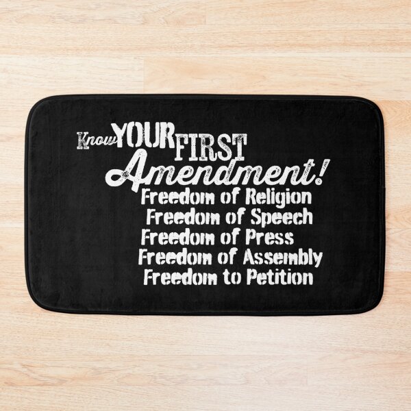 Item preview, First Amendment Rights designed and sold by BANDOFSCRIBBLE Hollywood.