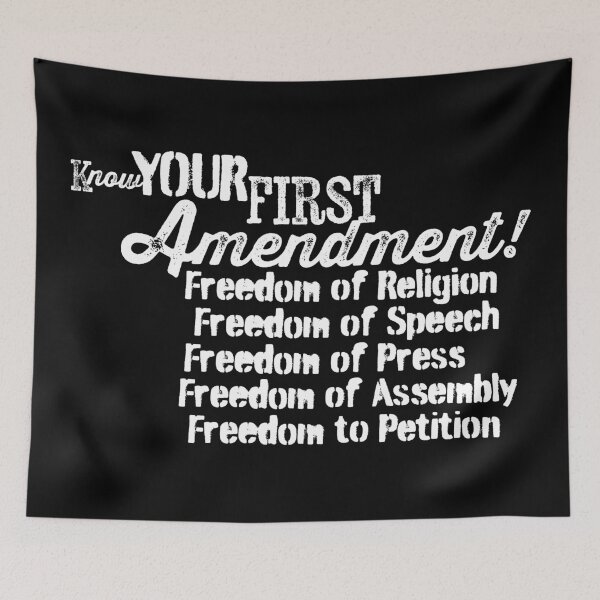 Item preview, First Amendment Rights designed and sold by BANDOFSCRIBBLE Hollywood.