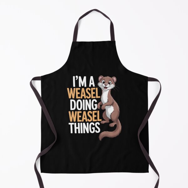 Item preview, I'm A Weasel Doing Weasel Things Cute Animal Weasel Lover designed and sold by JonathalIngham.