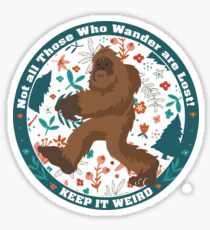 Bigfoot Sticker